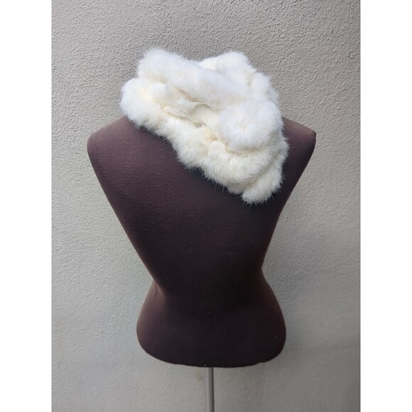 Winter Warm Scarf with Ball Casual Thick Genuine Fur Scarves Ladies Neck Warmer - Picture 8 of 11